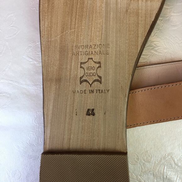 CorNETTI Double Strap Slip On Sandals Brown EU 44 - Picture 11 of 11